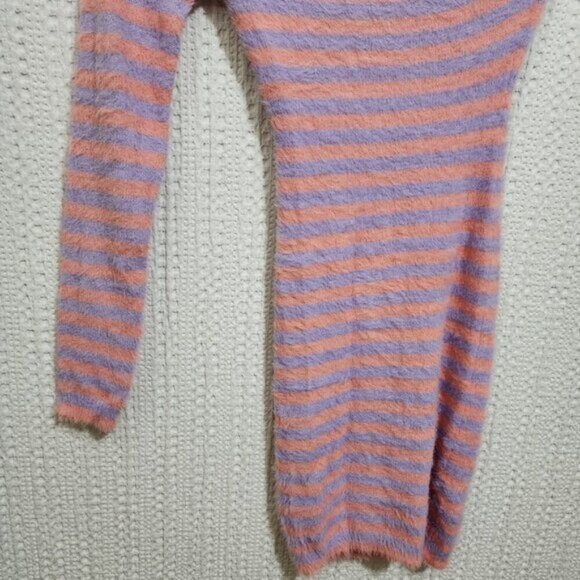 Fashion Nova Bel Air Babe Bodycon Dress Pink/Lavender Stripe Size Small - Picture 10 of 10